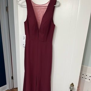 Azazie bridesmaids dress in Cabernet. Size 2. Didn’t fit. Tags on, never worn.